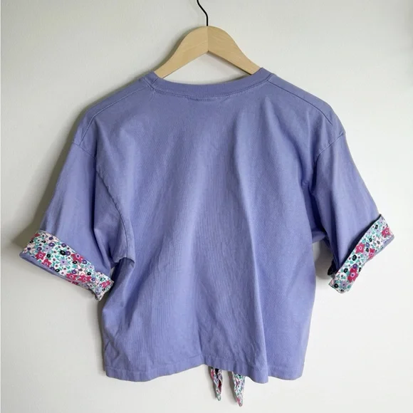 Vintage Minnie Mouse Walt Disney Cropped Short Sleeve Tee Size Large/XL - Picture 6 of 7